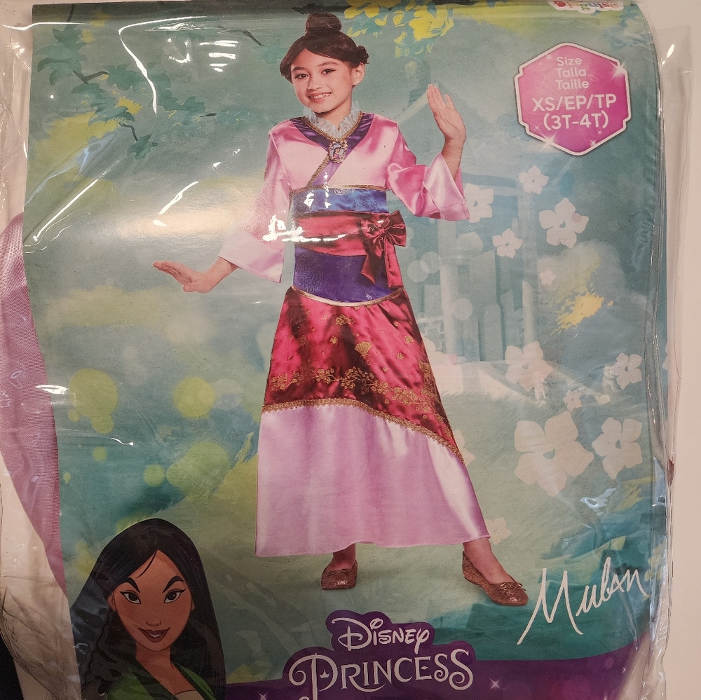 Deluxe Little Girl's Mulan Costume